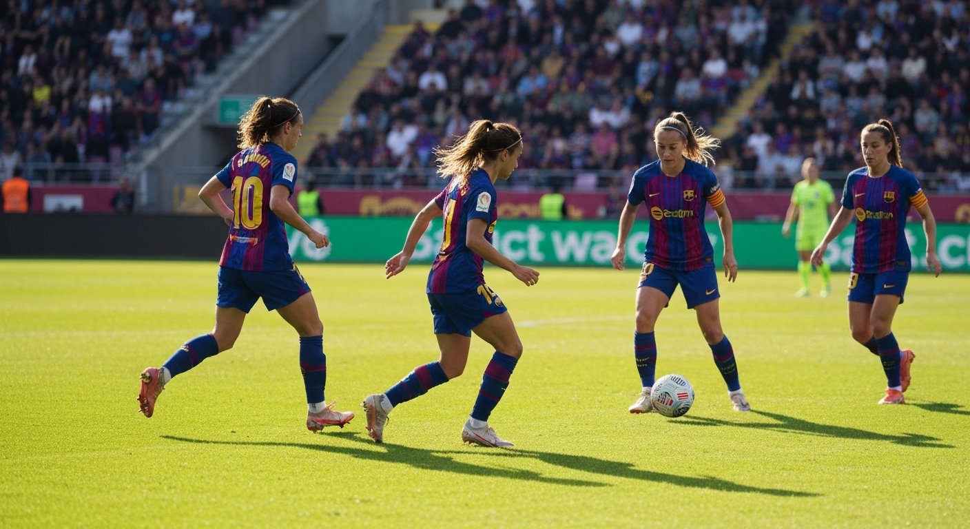Barça C Kadın Takımı Gijón'da Berabere Kaldı: Yükselme Play-off'u Evde Çözülecek
