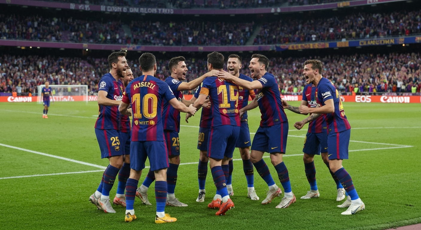 Şampiyon Barça'dan Tarihi Rekor: Evinde Ne Beraberlik Ne Mağlubiyet!