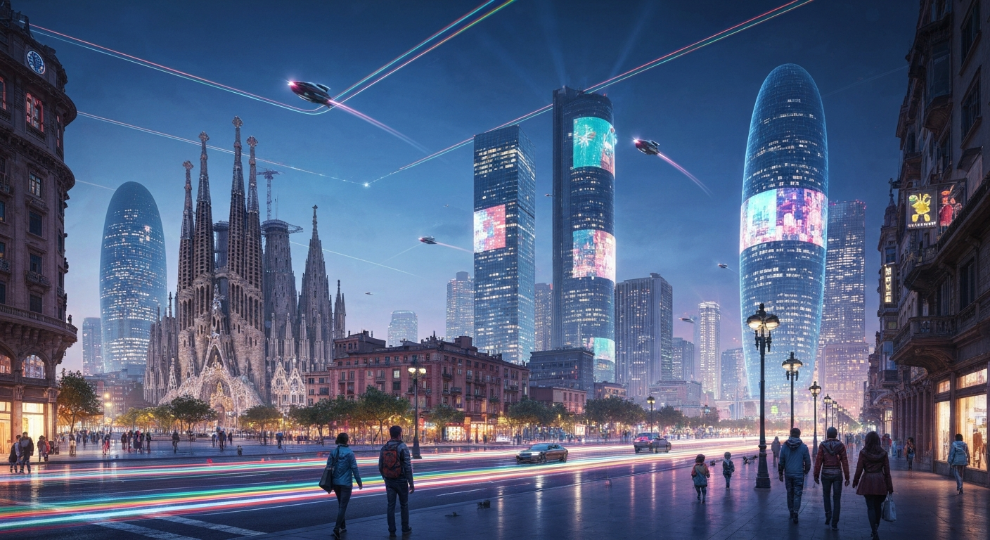 Barselona, Avrupa'nın Teknolojik Geleceğinin Şekilleneceği Merkez Olacak