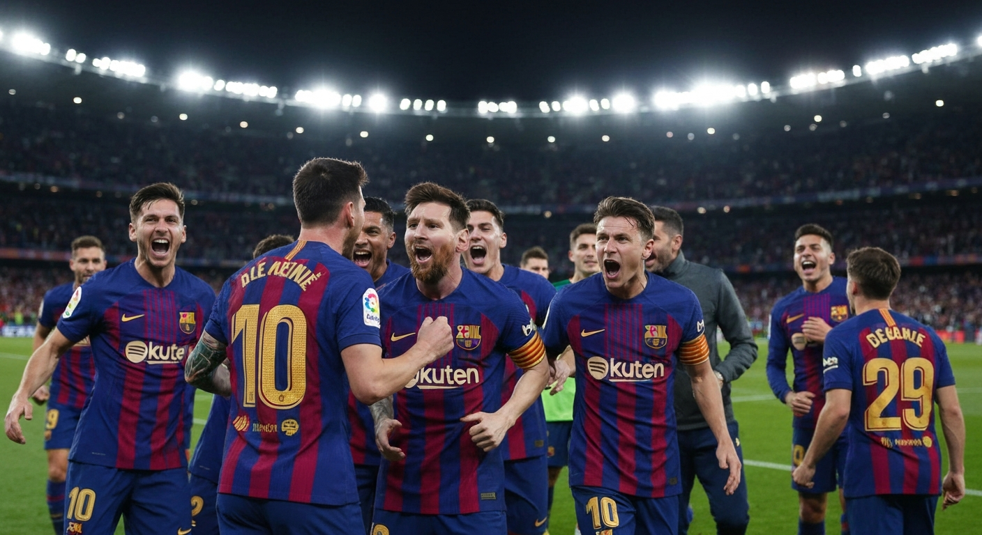 Barcelona'nın La Liga Zaferi: Sahada Coşku, Madrid'de Kriz Havası!