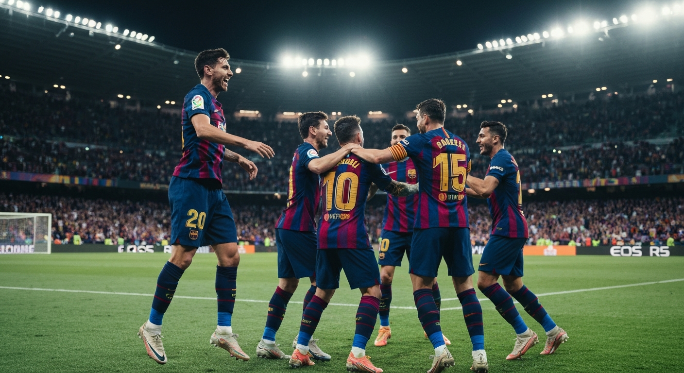 Barselona, El Clásico'da Şampiyonluk Mührünü Vurmaya Hazırlanıyor!