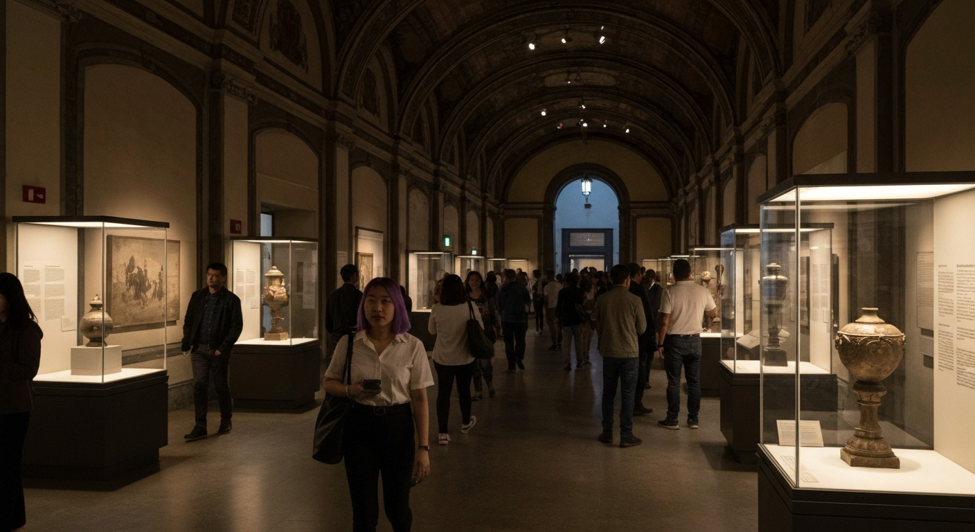 Barselona'da Müze Gecesi Ziyaretçi Akınına Uğradı: Kültür Sanat Şöleni