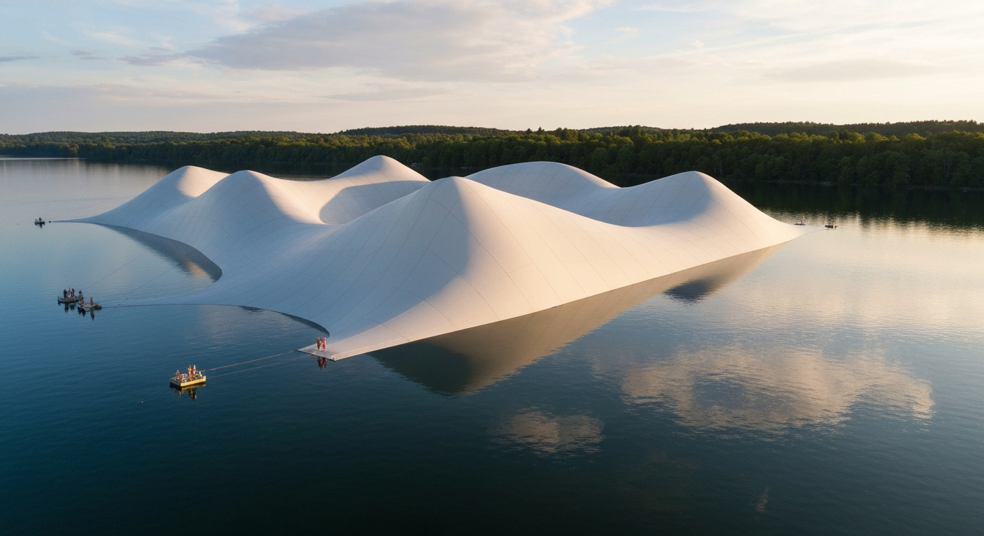 Su Üzerinde Yürüyen Sanat: Christo'nun Büyüleyici Projesi ve Mirası