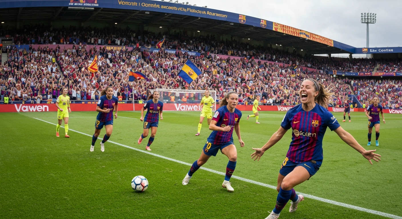 FC Barcelona Kadın Futbolu Tarih Yazıyor: Üst Üste Yedinci Lig Şampiyonluğu!