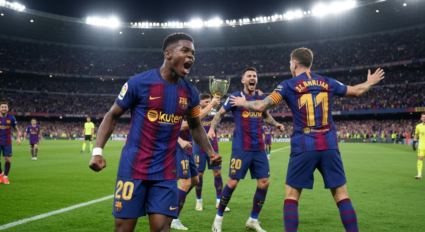 FC Barcelona'nın Kısıtlı Bütçeyle Gelen İkinci Şampiyonluğu: Bir Başarı Hikayesi