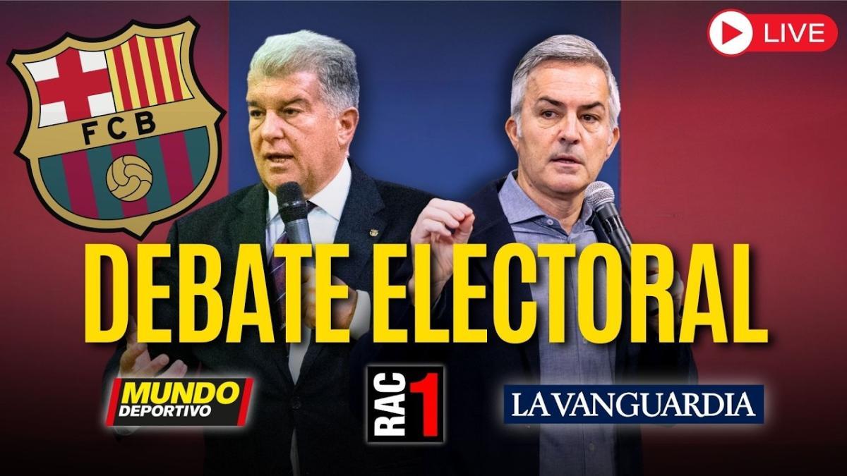 Barcelona Başkanlık Seçimi Adayları Laporta ve Font İlk Tartışmada Karşı Karşıya