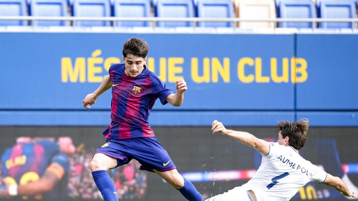 FC Barcelona Genç Yıldızı Guillem Víctor'u 2028'e Kadar Kadrosuna Bağladı