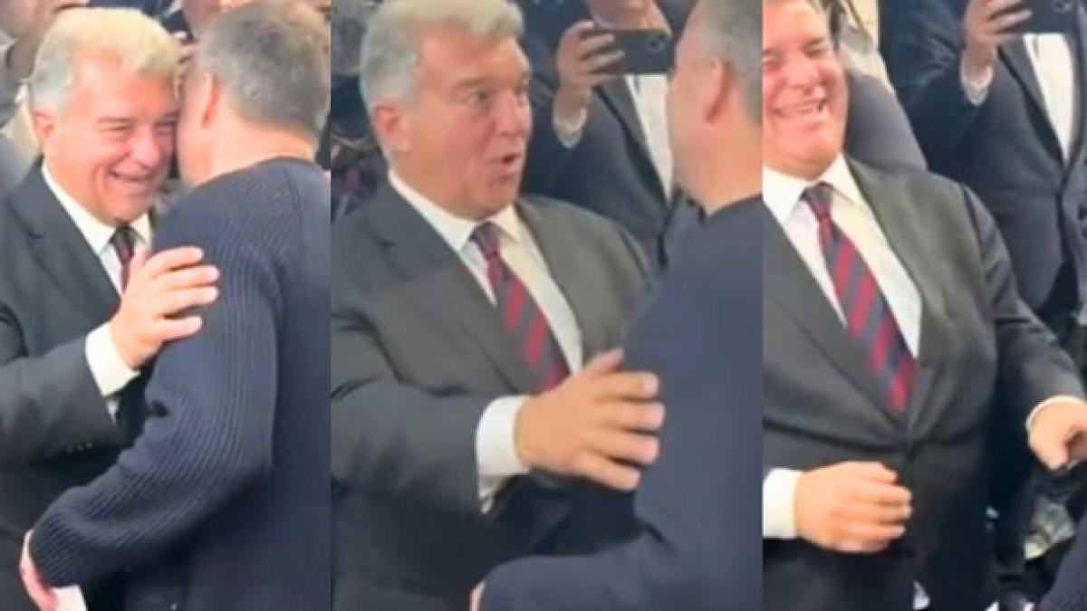 Flick'ten Laporta'ya Sandık Başında Esprili Destek: Viral Olan O Anlar!