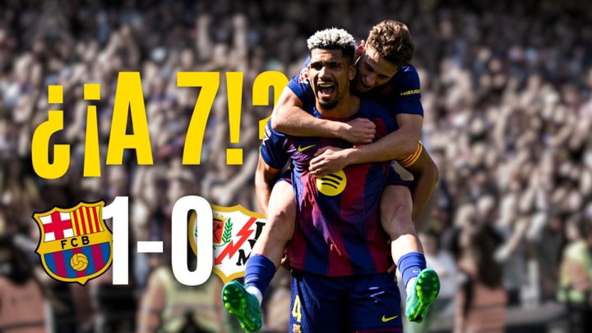 Barcelona'dan Sönük Galibiyet: Rayo Kalecisi Joan García Maça Damga Vurdu