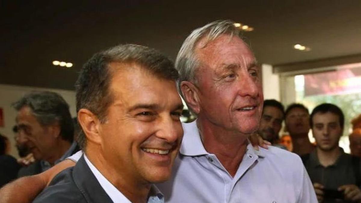 Laporta'dan Cruyff Mesajı: 'O Hiç Gitmedi, Her Zaman Aramızda'