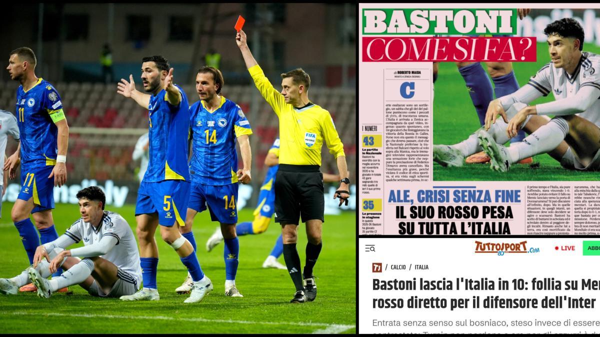 İtalya'nın Dünya Kupası Hüsranı ve Bastoni'nin Kırmızı Kartı: Barcelona'ya Transfer