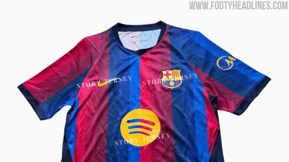FC Barcelona'nın 2026-27 Sezonu İç Saha Forması Sızdırıldı: Altın Detaylar Dikkat Çekiyor