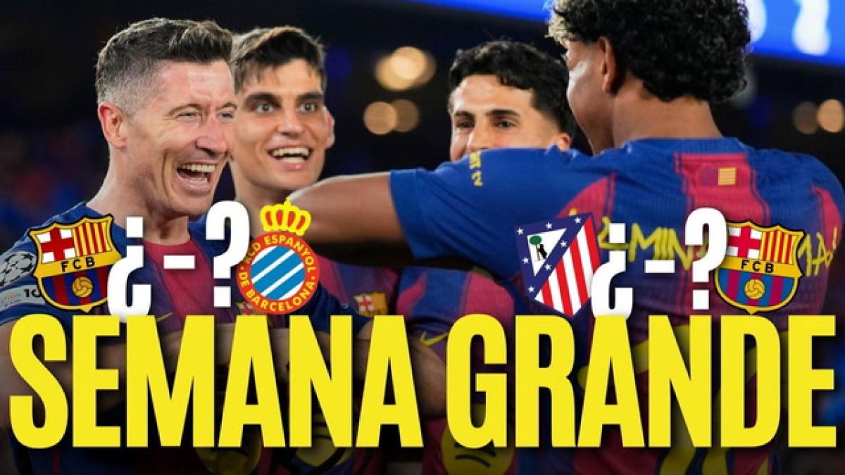 Barça'nın Kritik Haftası: Derbi ve Simeone'nin Atletico'suyla Şampiyonlar Ligi Sınavı