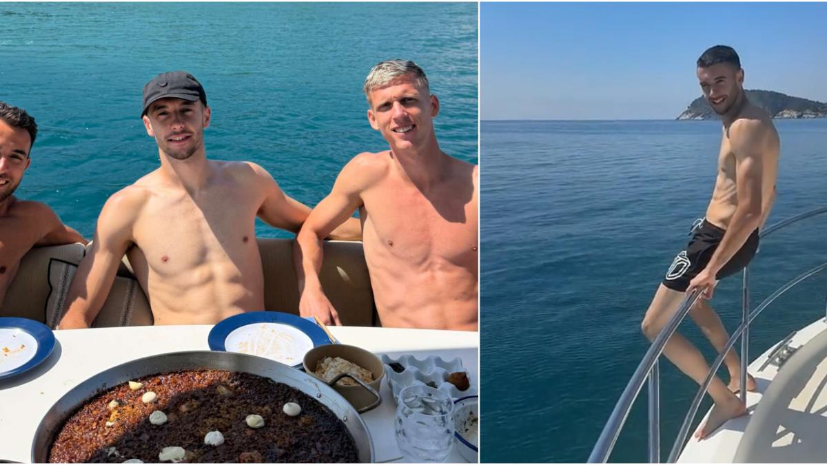 Futbol Yıldızlarından Costa Brava Kaçamağı: Olmo, Eric ve Joan Garcia Denizde Moral