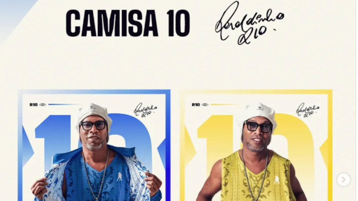 Ronaldinho'dan Müzik Dünyasına Çarpıcı Adım: "Camisa 10" Albümü Çıktı