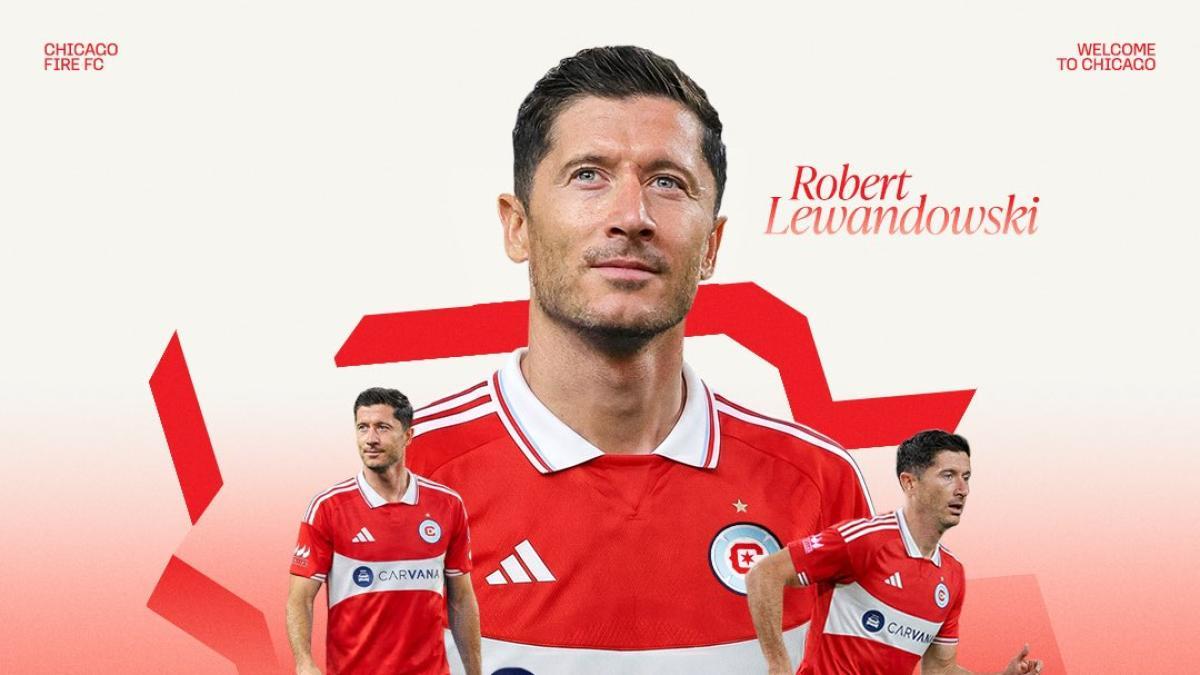Robert Lewandowski Resmen Chicago Fire'da: Barcelona'ya Duygusal Veda, MLS'e Yeni Bir