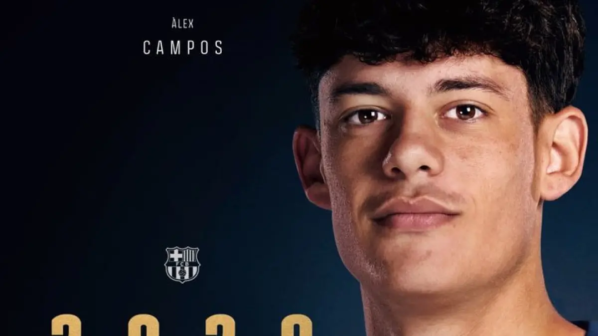 FC Barcelona, Geleceğin Yıldızını Kaptı: Àlex Campos'la Uzun Süreli Sözleşme İmzalandı