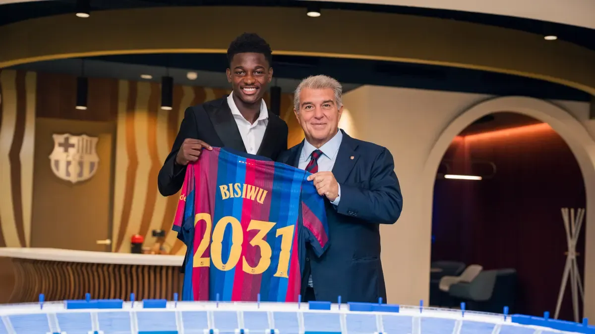 Jesse Bisiwu: "Hayalim Gerçek Oldu, Flick ile Konuştum ve Çok Çalışacağım" – Barça'da