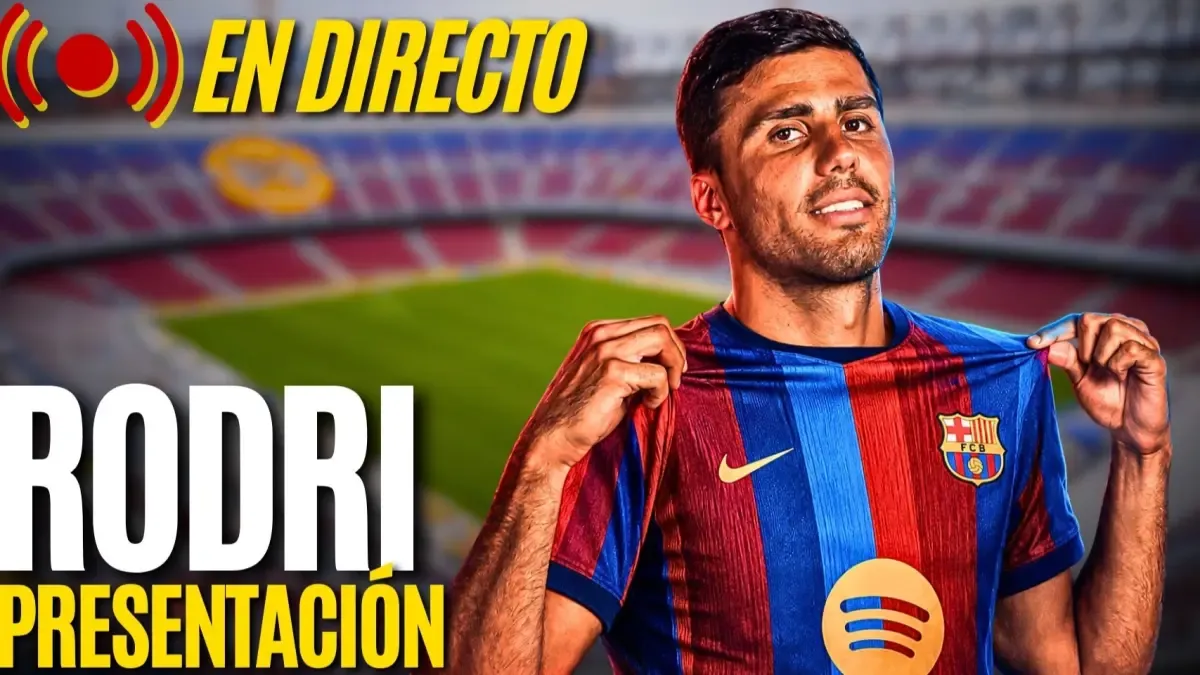 Rodri Hernández Resmen Barcelona'da: Orta Sahadaki Yeni Lider Mavi-Kırmızılı Formayla