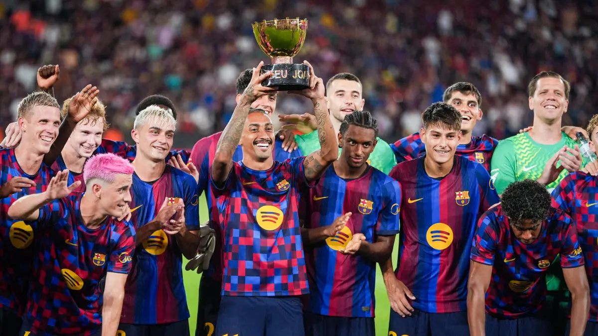 Raphinha Kaptanlık Bandıyla Parladı: Barcelona Gamper Kupası'nı Kazandı