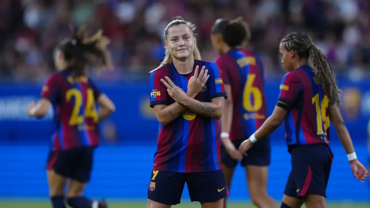Kadınlar El Clásico'sunda Claudia Pina'dan Messi Esintili Erken Gol Şovu