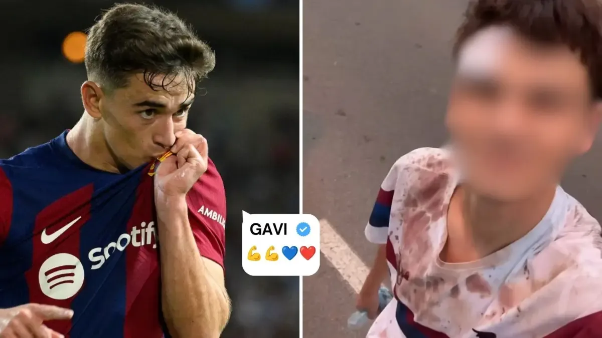 Gavi'den Elche'deki Polis Şiddeti Mağduru Çocuğa Destek: Futbol Dünyası Ayakta