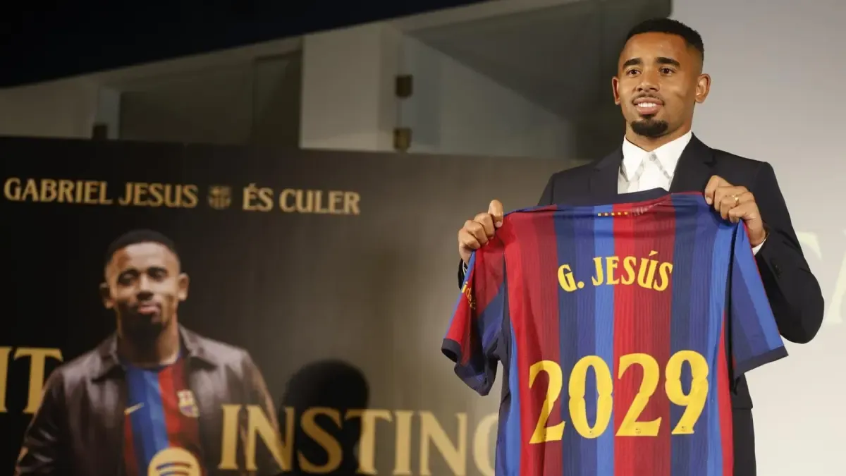 Gabriel Jesus'un Barcelona'ya Transferi Brezilya'da Büyük Yankı Uyandırdı