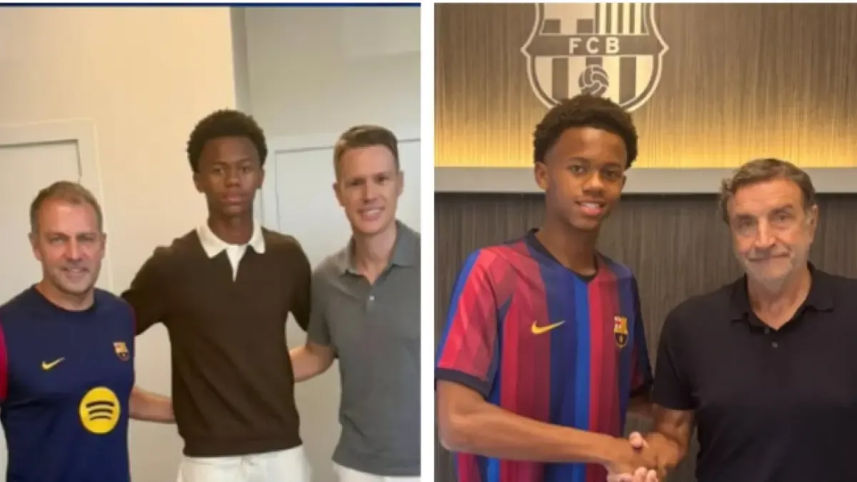 Bayern'in Yıldızı Tah'tan Barcelona'ya Transfer Olan Kuzeni Baza'ya Duygusal Mesaj