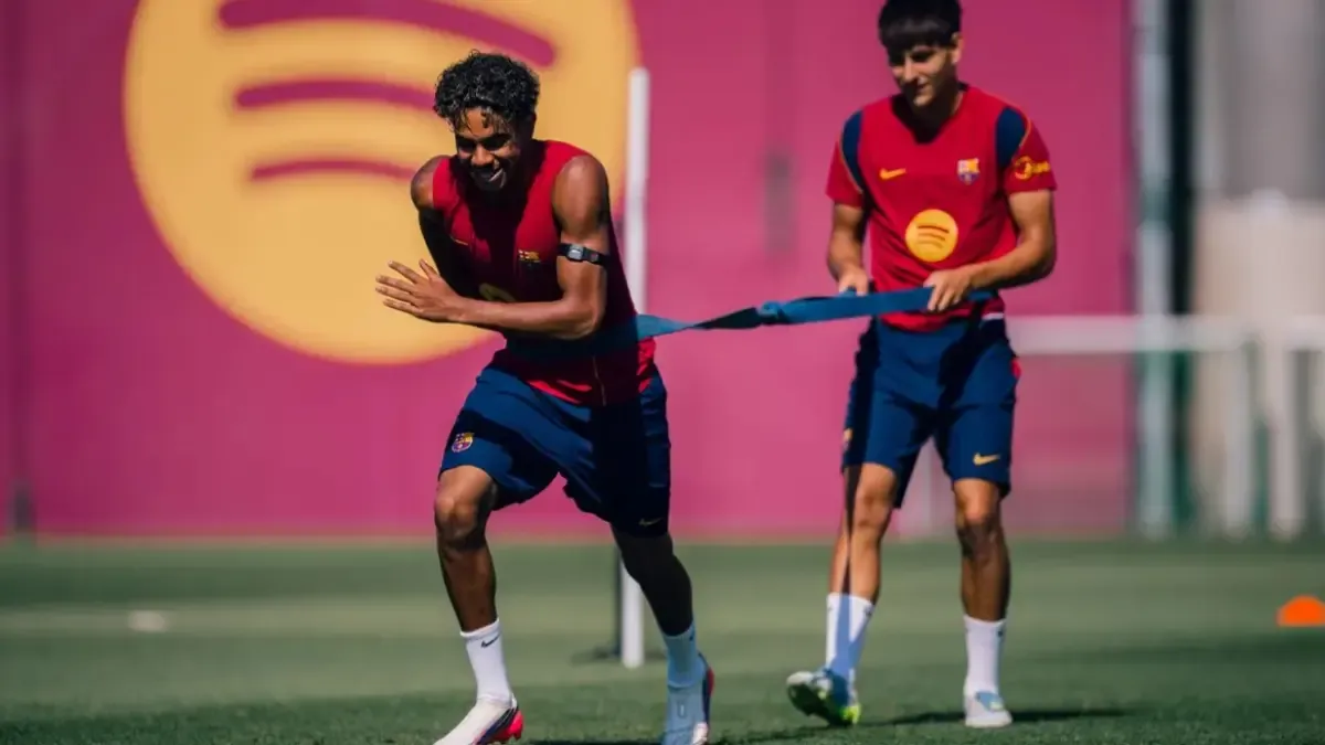Lamine Yamal, Valencia Maçı Öncesi Antrenmanda Yok: Barcelona'da Alarm!