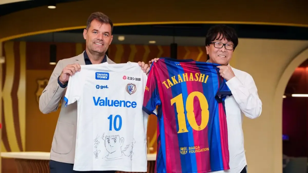 Kaptan Tsubasa'nın Yaratıcısı Barselona'da: Futbol ve Manga Efsanesinin Buluşması