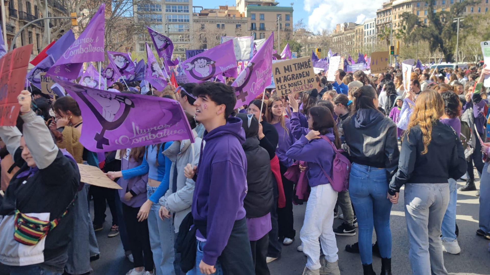 2026 8 Mart Öncesi Barselona'da Feminist Öğrenci Hareketi: Grev ve Yürüyüş
