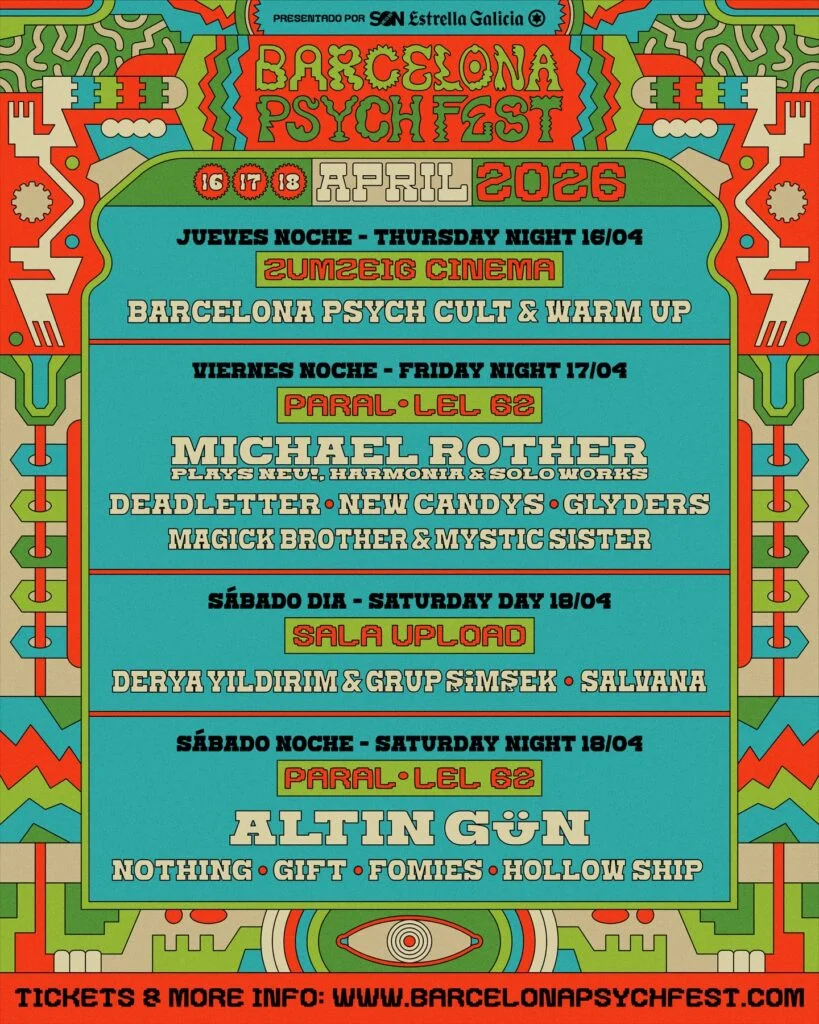 Barcelona Psych Fest 2026: Türk Rüzgarıyla Psikodelik Müziğin Kalbi Atacak