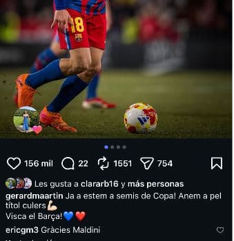 Gerard Martín'e Efsanevi Maldini'den Beklenmedik Doğum Günü Hediyesi