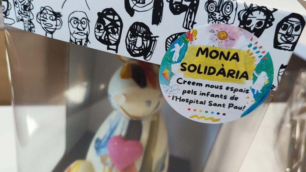 Barselona'da Çocuk Hastalarına Umut Veren Çikolata Tavşan ve Paskalya Geleneği