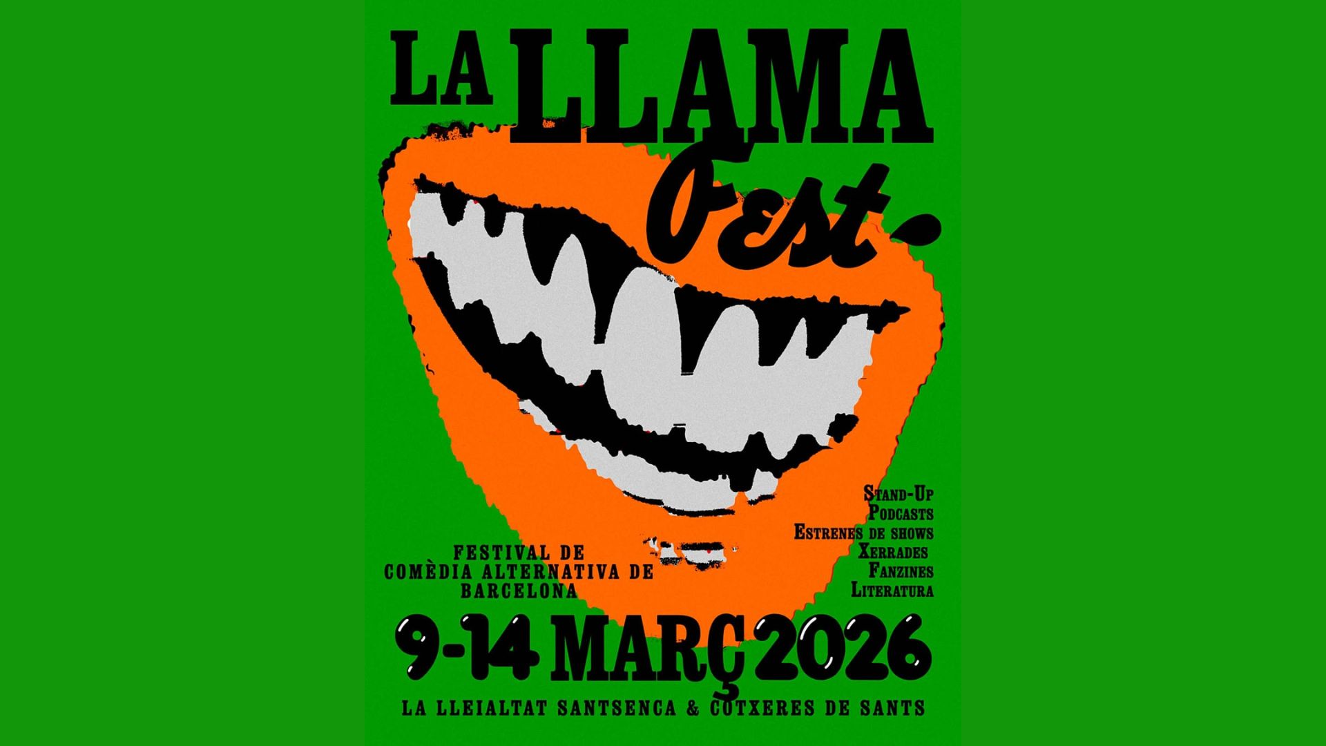 La Llama Fest: Barselona'da Absürt Mizah ve Kültür Şöleni Başladı