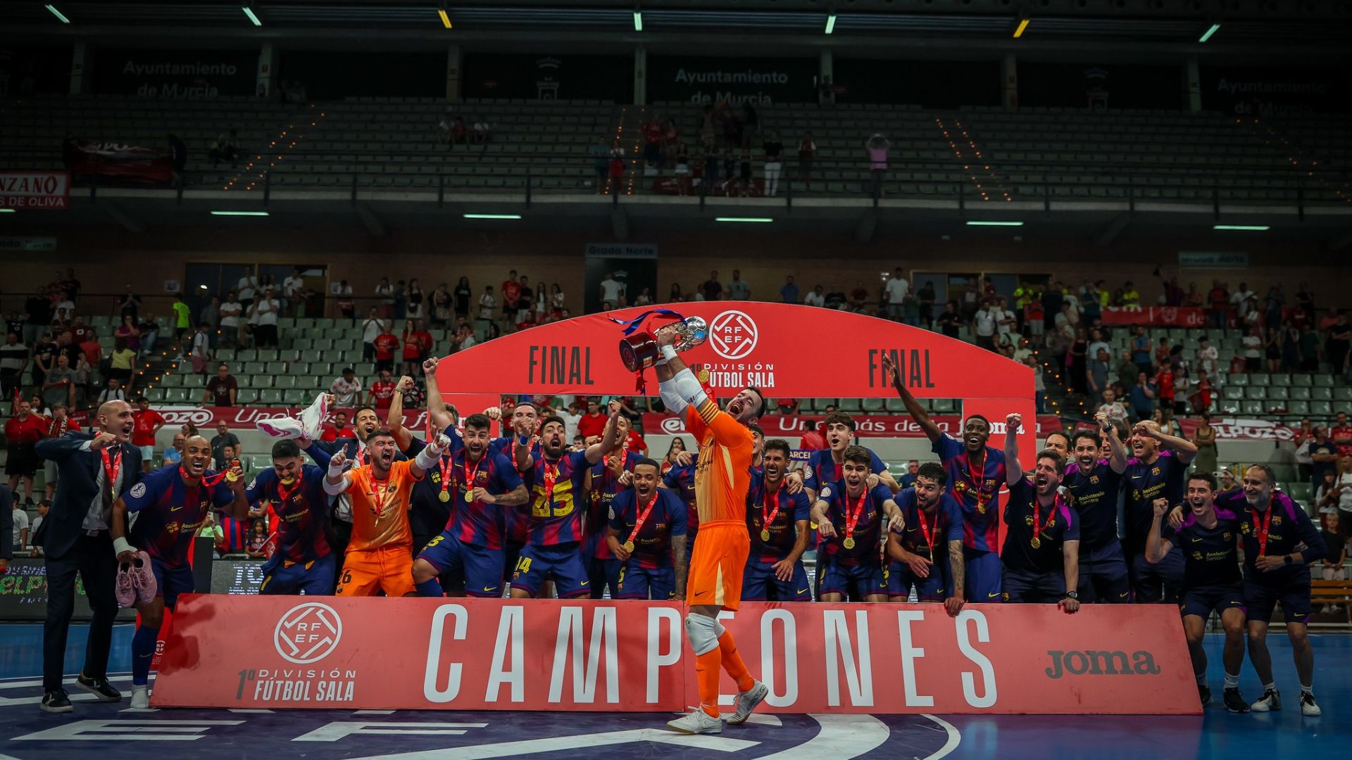 FC Barcelona Futsal, Nefes Kesen Finalde 8. İspanya Ligi Şampiyonluğunu Kazandı