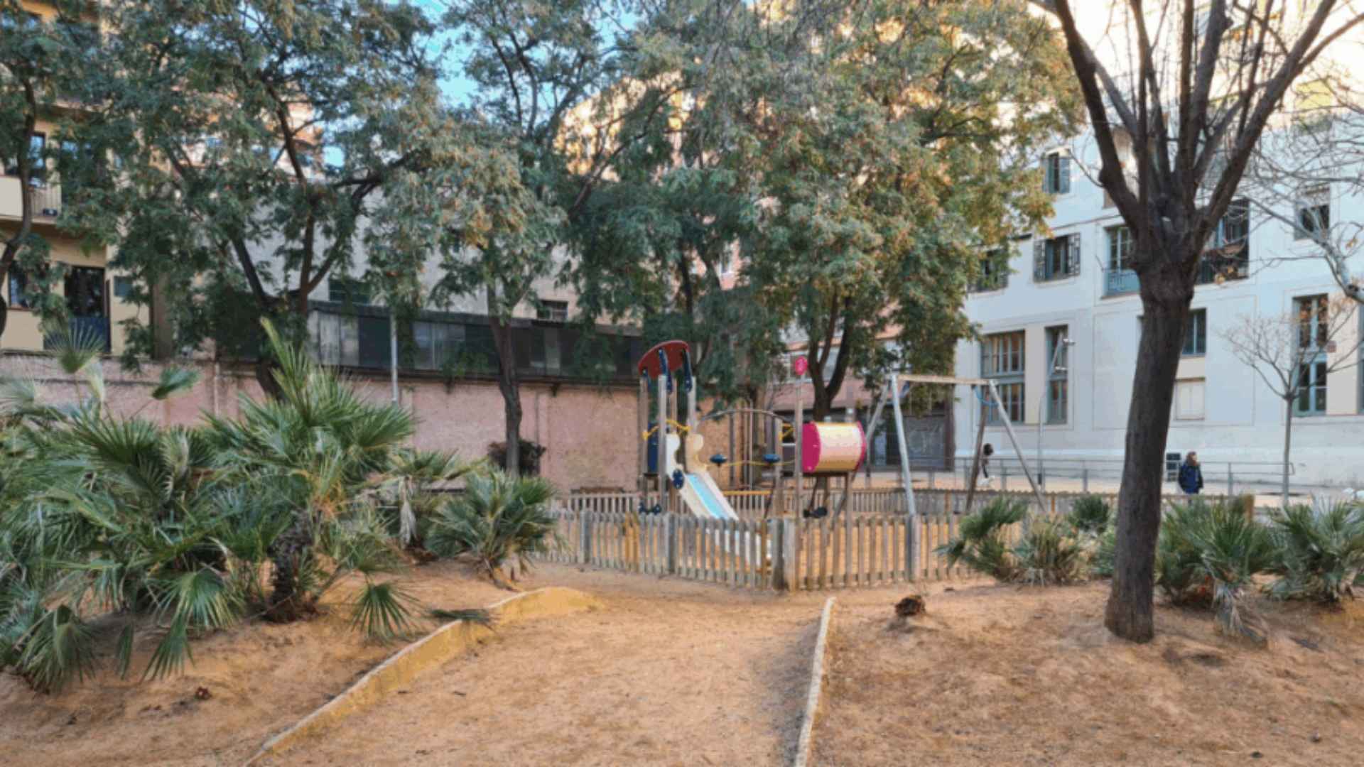 Barselona'da Yeşil Dönüşüm: Clotilde Cerdà'nın İç Avlusu ve Çocuk Parkı Yenileniyor