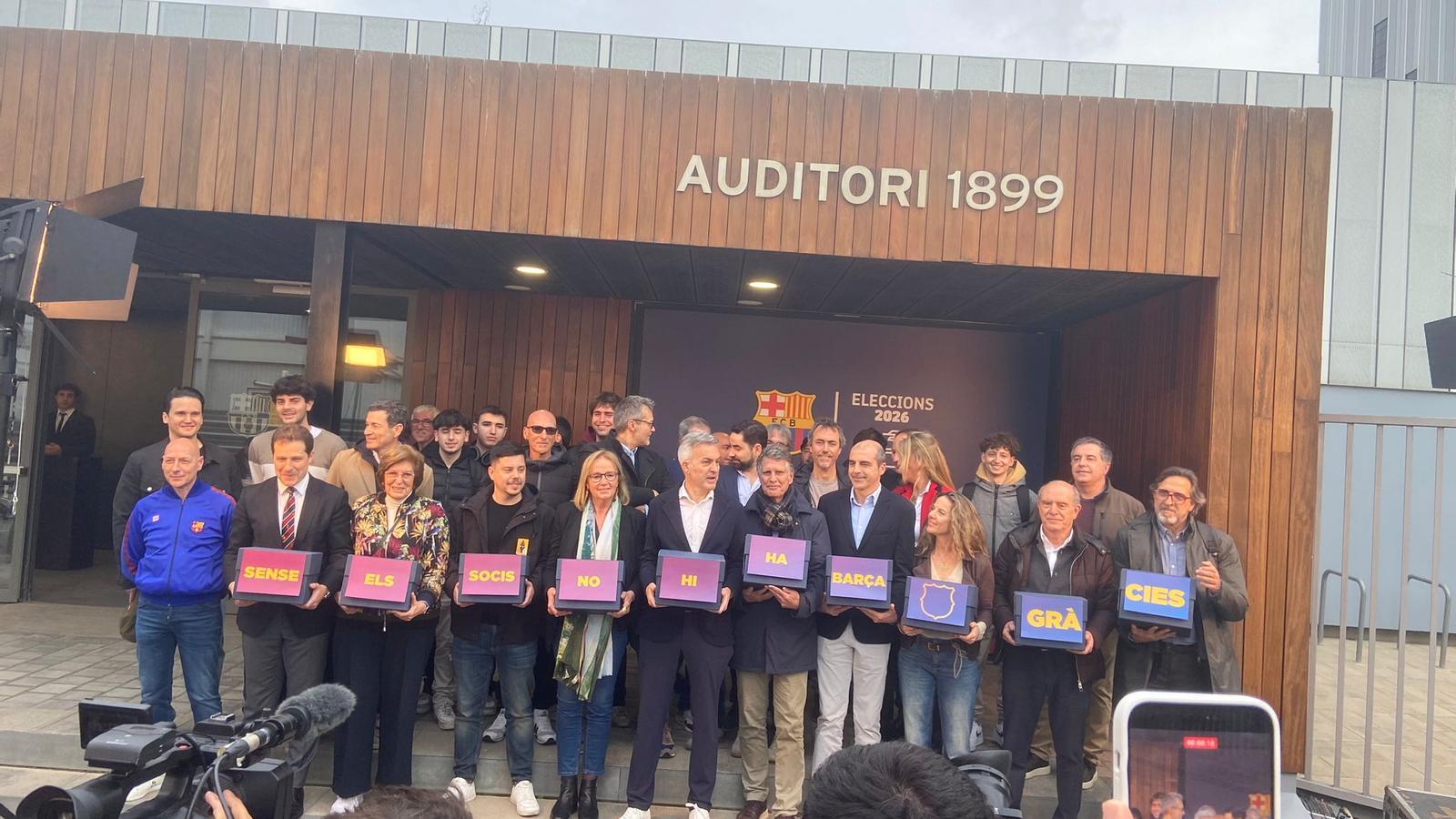 Víctor Font, Barcelona Başkanlık Yarışında Güçlü Başlangıç: Gerekli İmzanın İki Katını