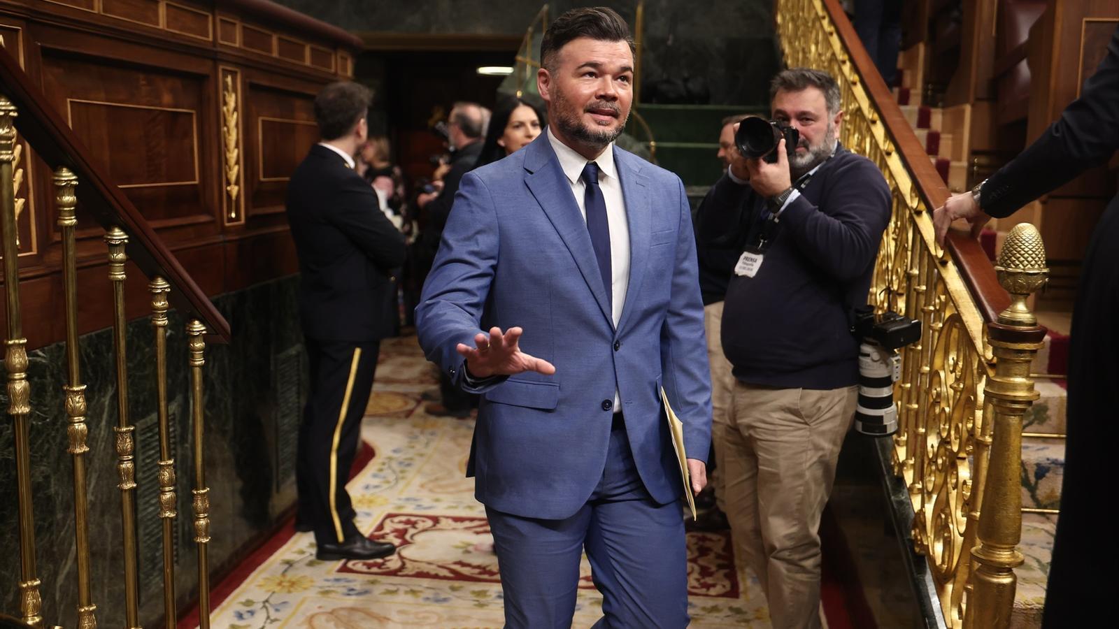 Rufián'dan Junts'a Sert Uyarı: Konut Kararnamesi Reddedilirse Siyasi Dışlanma!