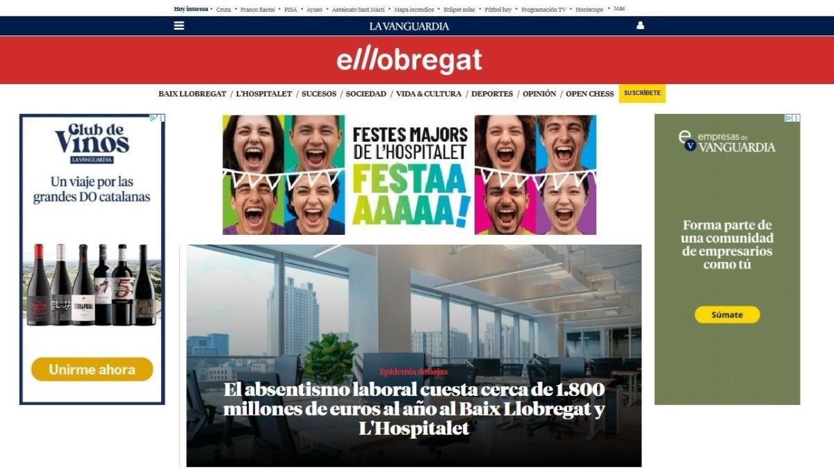 El Llobregat Dijitalde La Vanguardia ile Güçlerini Birleştiriyor: Yerel Basında Yeni Dönem
