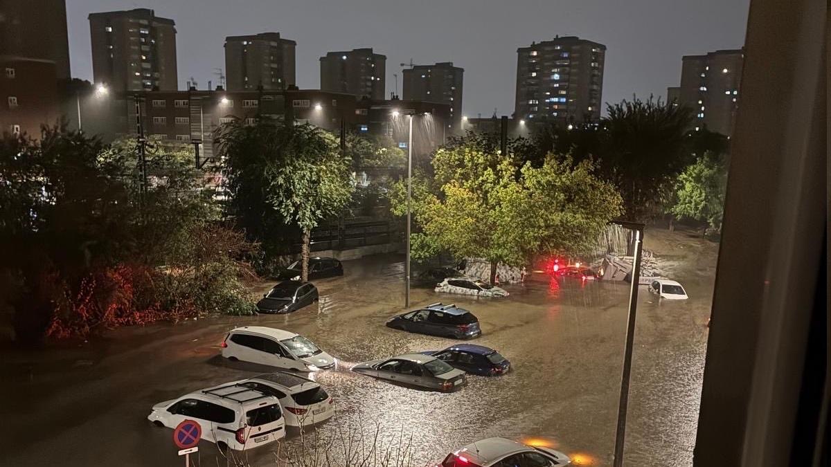 Katalonya'da Sel Alarmı: Baix Llobregat ve L'Hospitalet'te Yağmur Dinmiyor