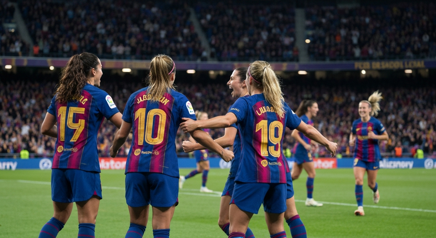 Barça Kadın Futbolu: Avrupa Tahtını Sağlamlaştırma Yolunda Destansı Rekabet