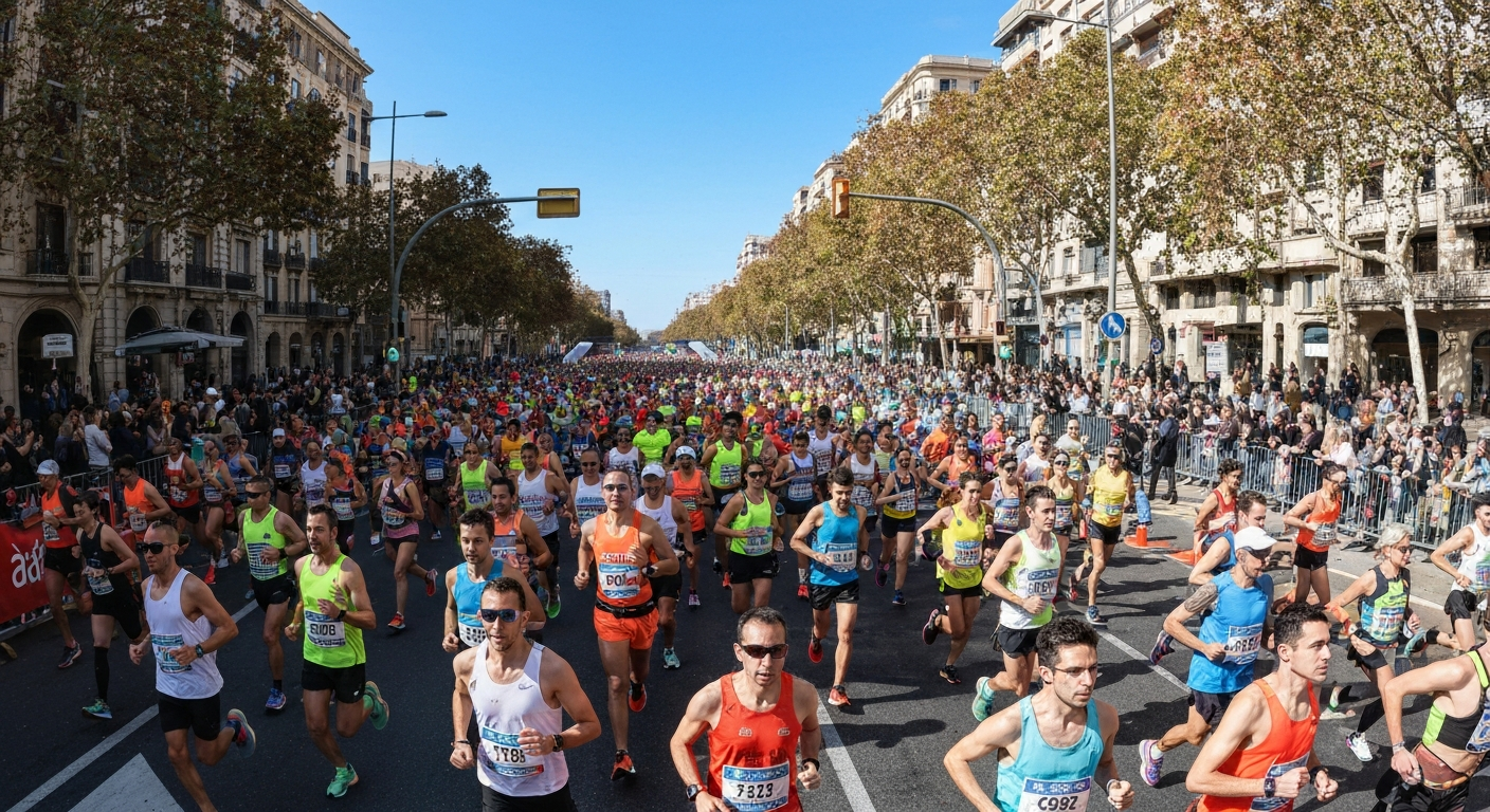 Barselona Maratonu Güzergahı Şikayetleri: Pazar Sabahı Şehirde Kapsül Hayat!