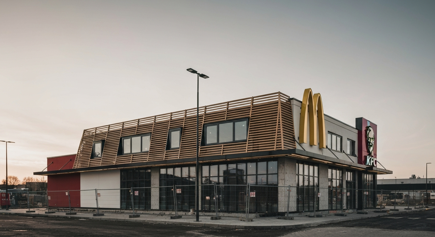 Barselona'nın Hayalet KFC'si: Lesseps'te Üç Yıl Önce Açılması Beklenen Restoran
