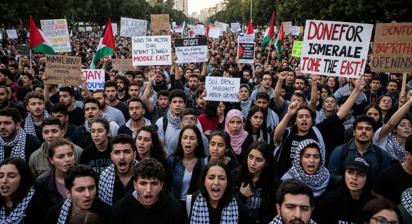 Barselona'da İsrail'in Filo Müdahalesine Protesto: Gerginlik ve Çatışma