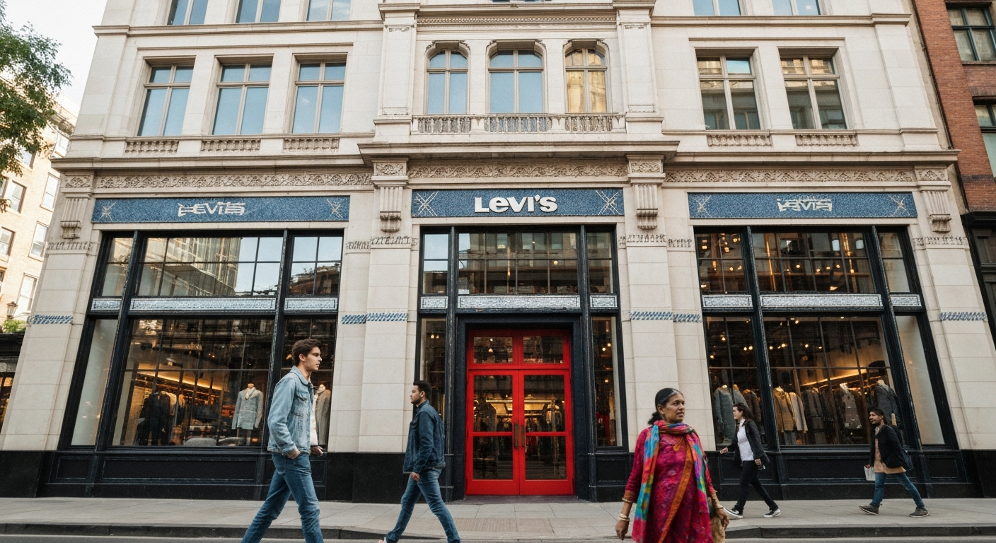 Levi's, Barselona'nın Kalbi Portal de l'Àngel'de Yeni Amiral Gemisini Açıyor