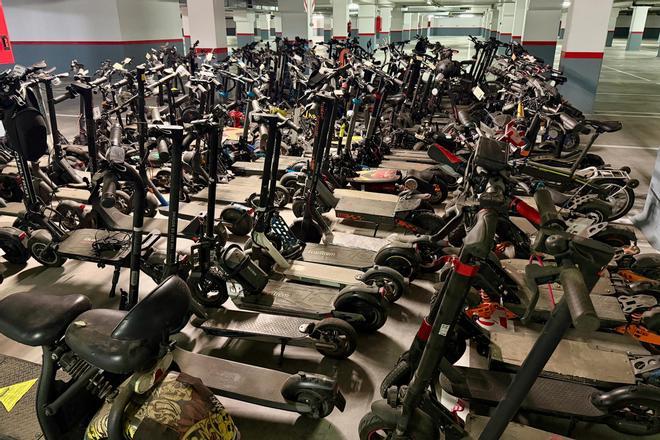 Badalona'da Elektrikli Scooterlara Sıkı Denetim: 7 Ayda 250 Araç El Konuldu