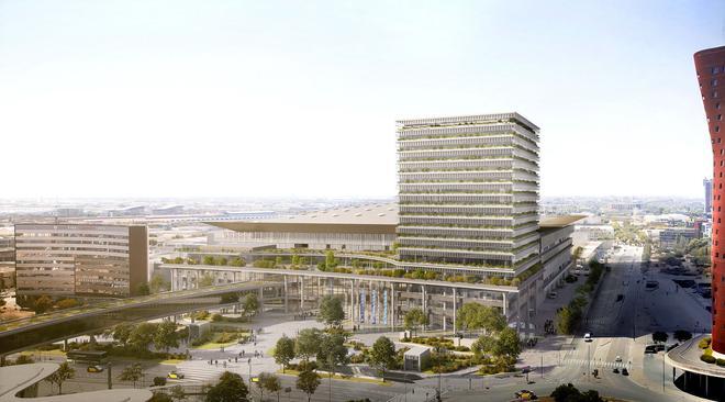 Barselona'nın Kongre Başkenti Kimliğini Pekiştirecek 'Hall Zero' Pavyonu Yükseliyor