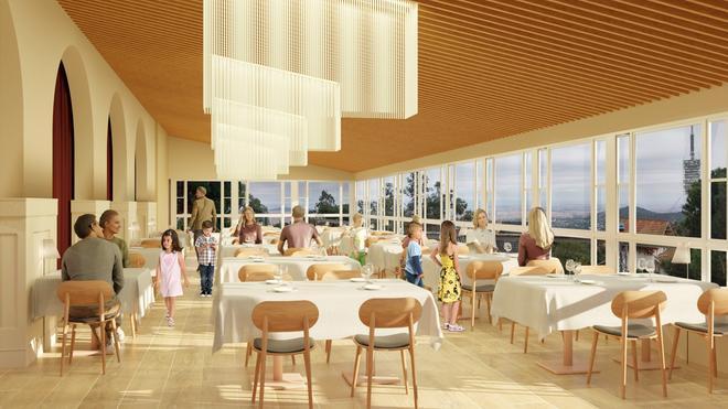 Barselona'nın Tibidabo'sunda Rafa Zafra'dan Panoramik Lezzet Şöleni: Yeni Restoran