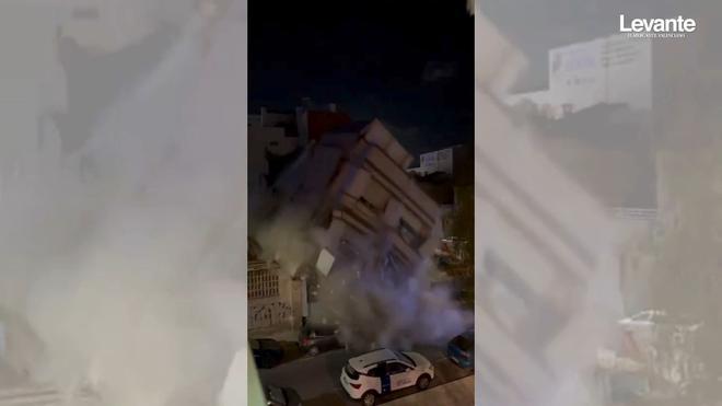 Valensiya'da Üç Katlı Bina Çöktü: Tahliye Sayesinde Can Kaybı Yaşanmadı